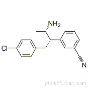 Benzonitrilo, 3 - [(1S, 2S) -2-amino-1 - [(4-clorofenil) metil] propilo] - CAS 732982-66-0